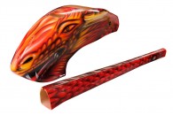 Airbrush Fiberglass Fire Dragon Canopy Set - GOBLIN 500